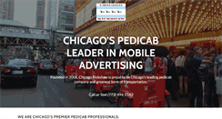 Desktop Screenshot of chicago-rickshaw.com